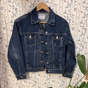 Old Navy Dark Blue Denim Jacket